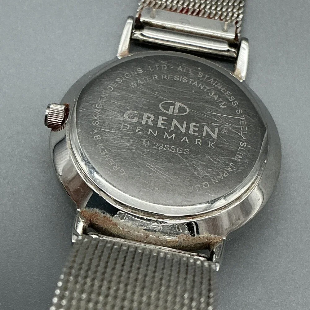 Women's Two-Tone Mesh Bracelet Watch - Silver and Gold
